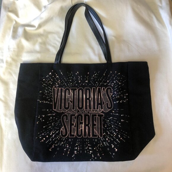 Victoria's Secret Black Tote Bag - Picture 2 of 11